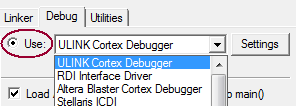 Select Target Driver