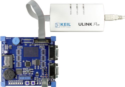 ULINK<i>pro</i> Adapter Connected to MCB2140